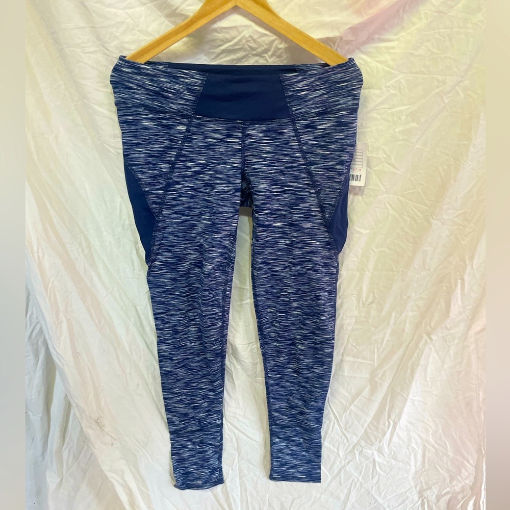 Pure good yoga pant blue size large nwt